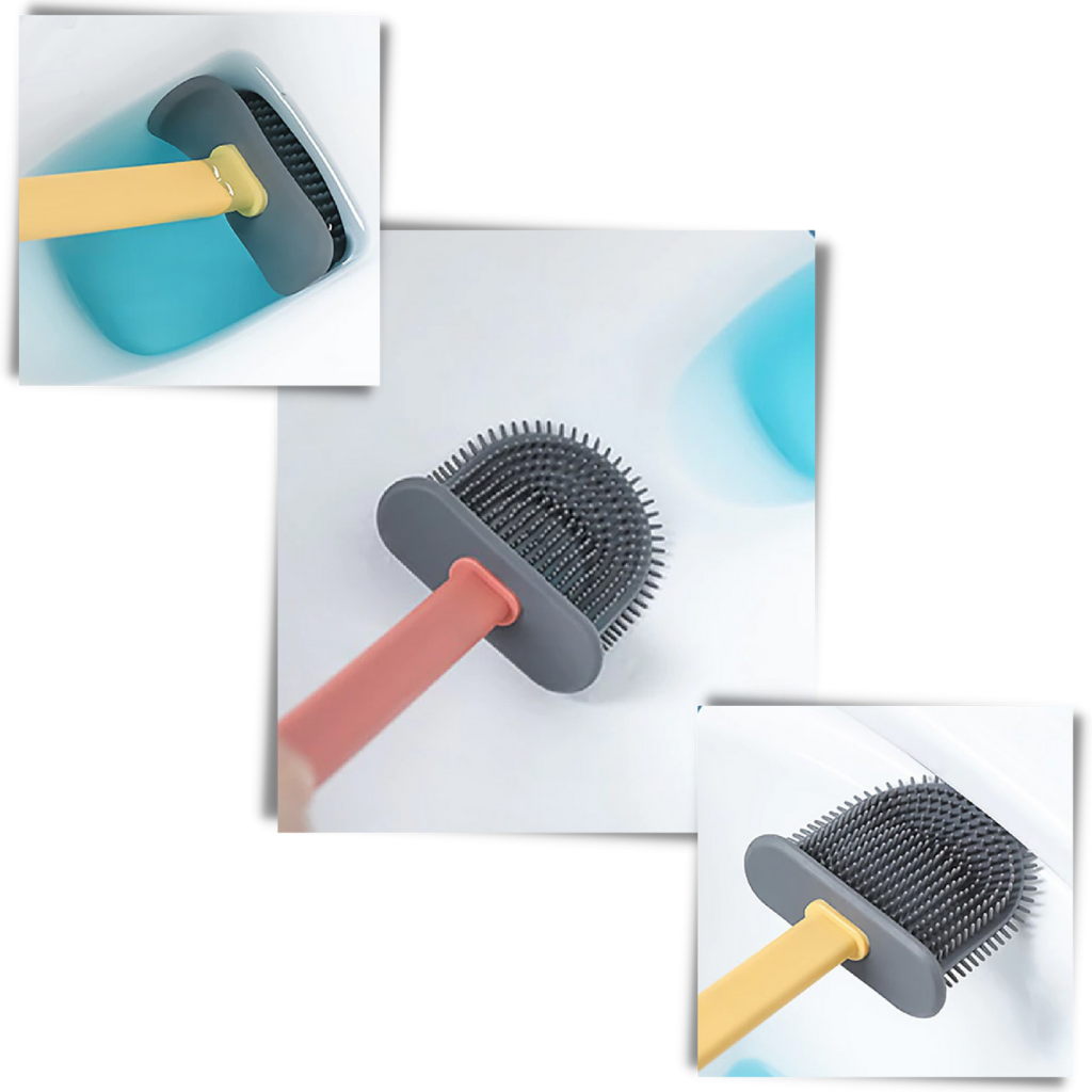 Brosse de toilette en silicone