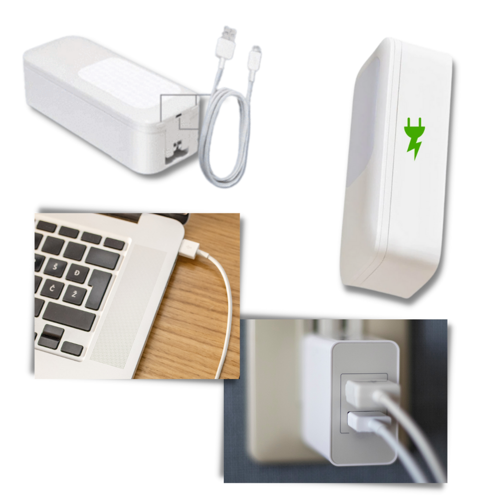 Support pour smartphone avec kit d'éclairage bluetooth intégré