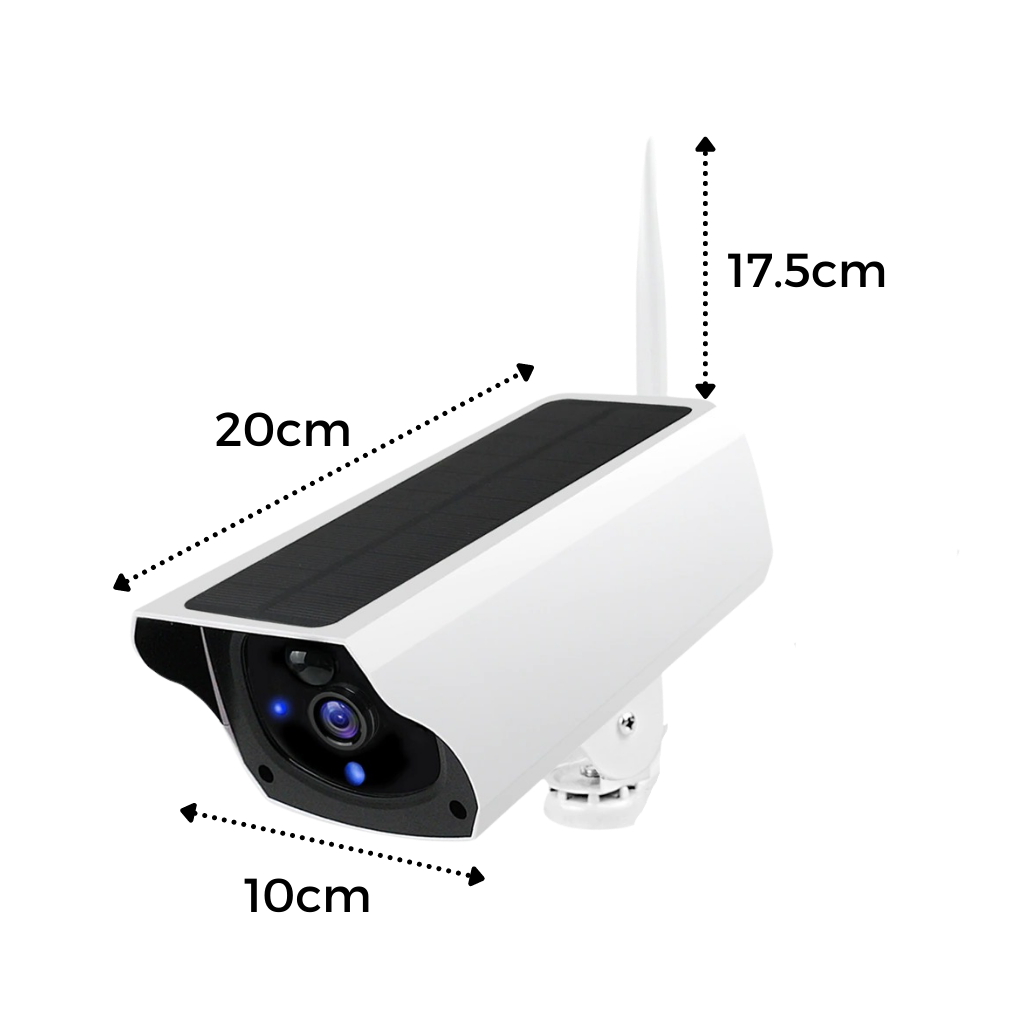 Caméra de surveillance solaire