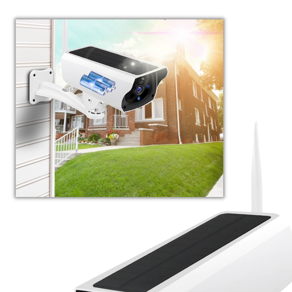 Caméra de surveillance solaire