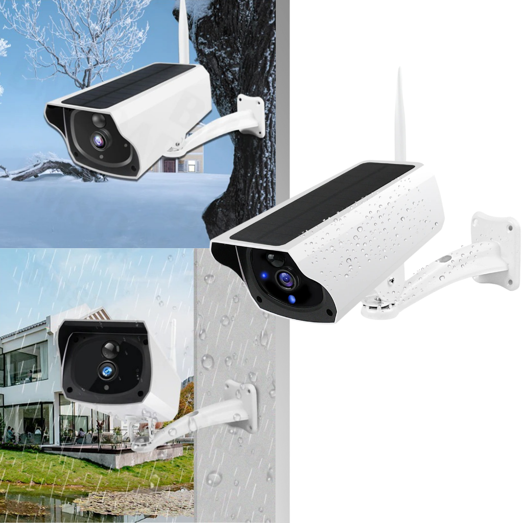 Caméra de surveillance solaire