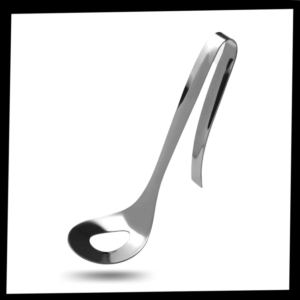 Cuillère à boulettes de viande en acier inoxydable