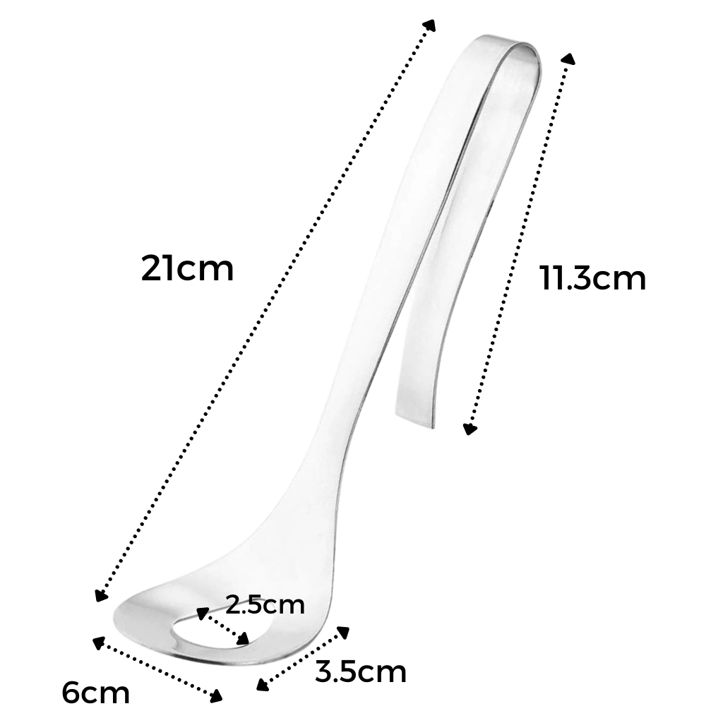 Cuillère à boulettes de viande en acier inoxydable