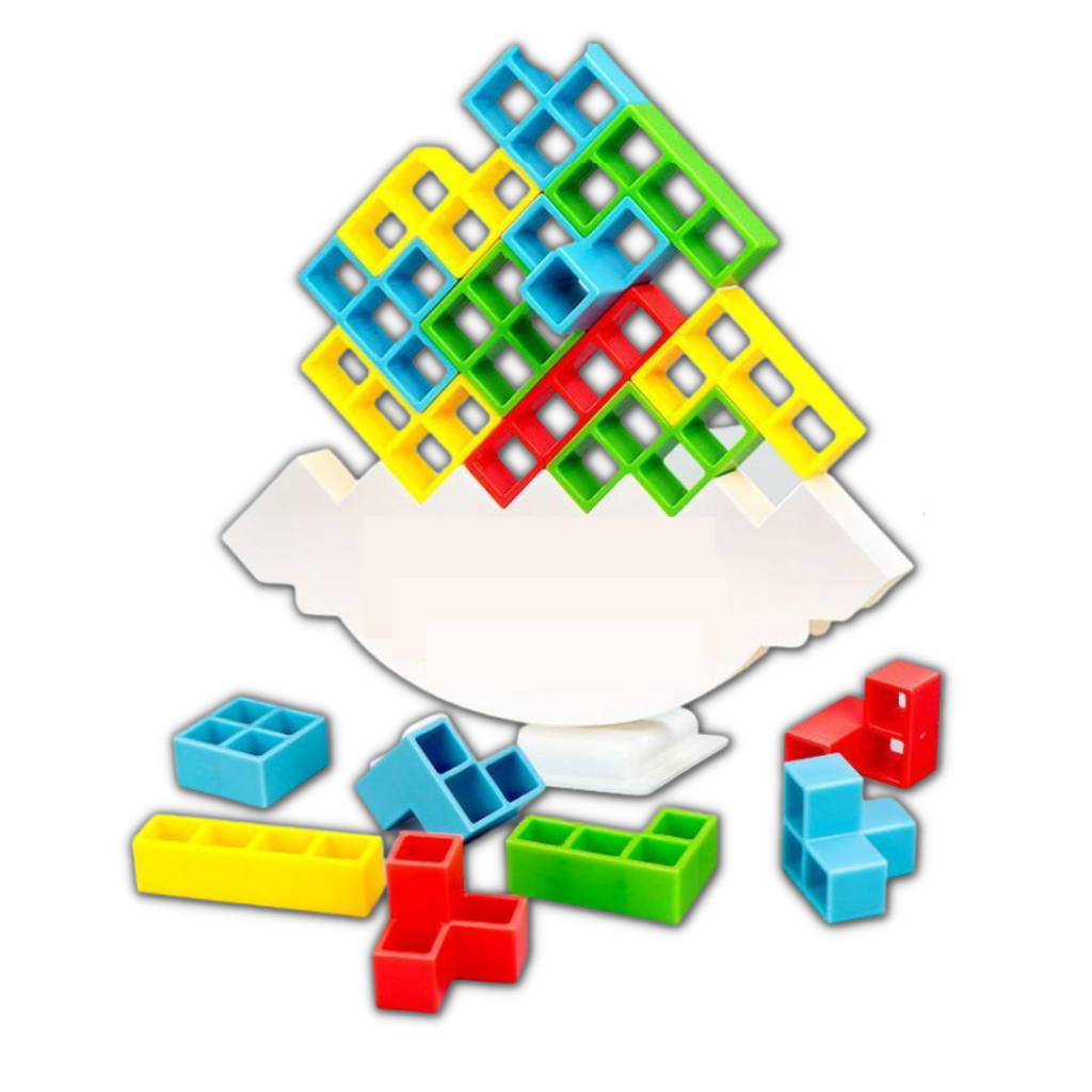 Jouet d'empilage à bascule