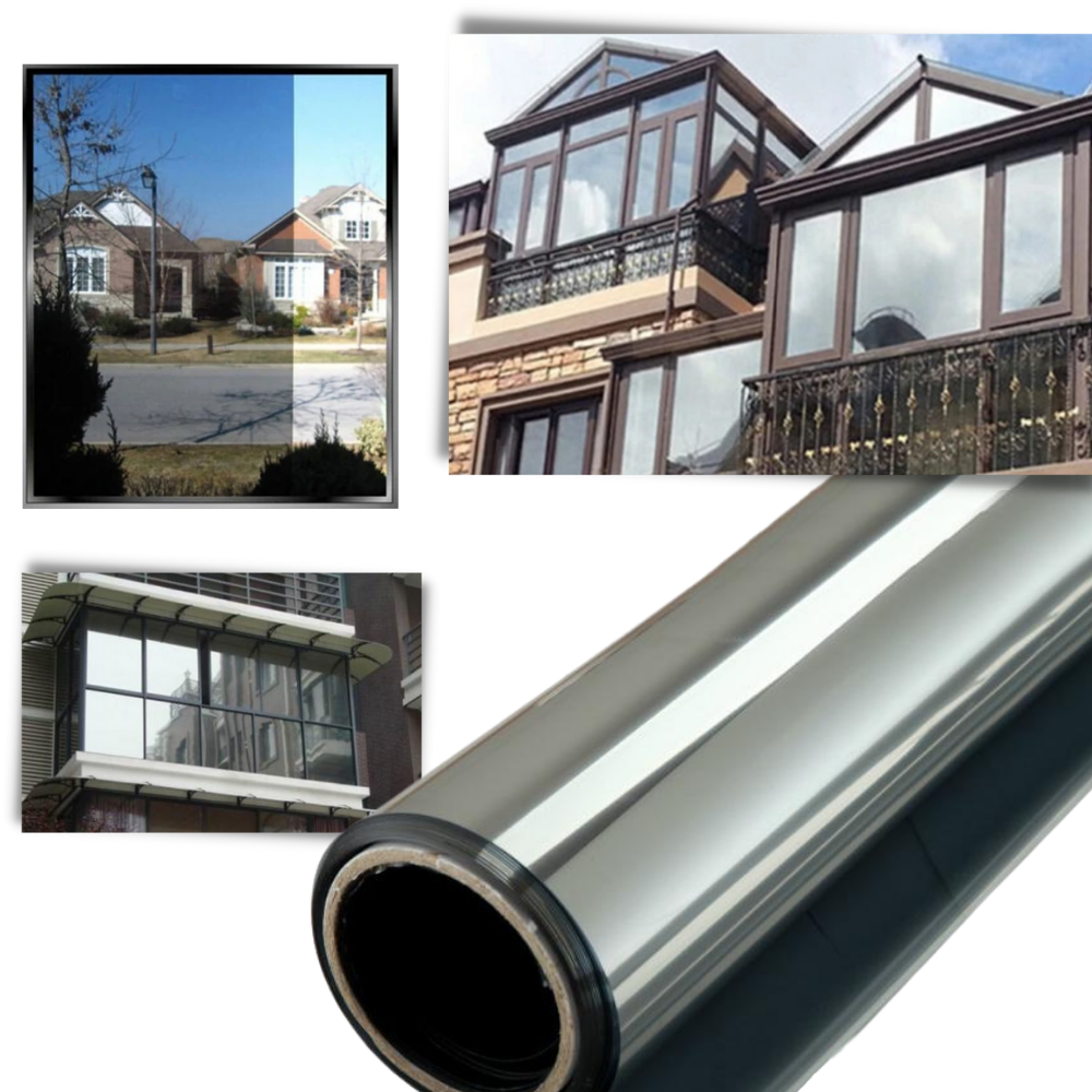 Film anti-regards réfléchissant pour fenêtres