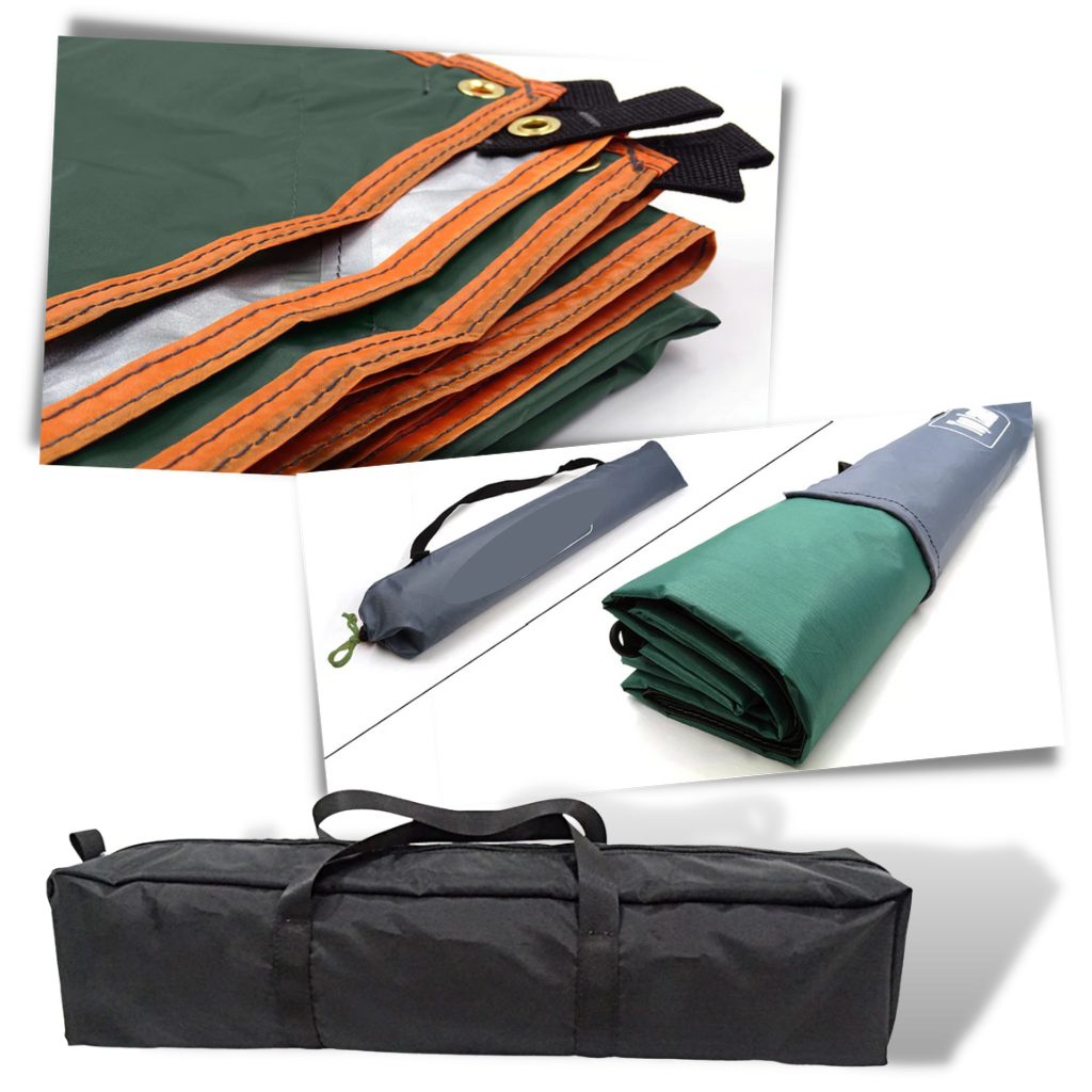 Kit de bâche de camping imperméable