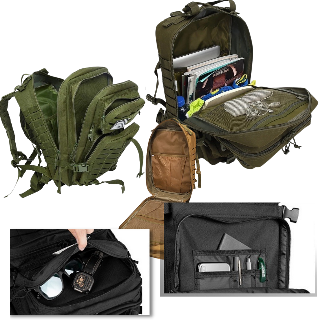 Sac à dos de camping résistant de 50L