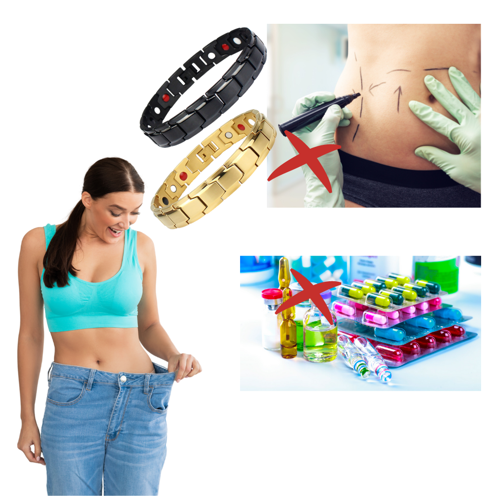 Bracelet magnétique pour perte de poids