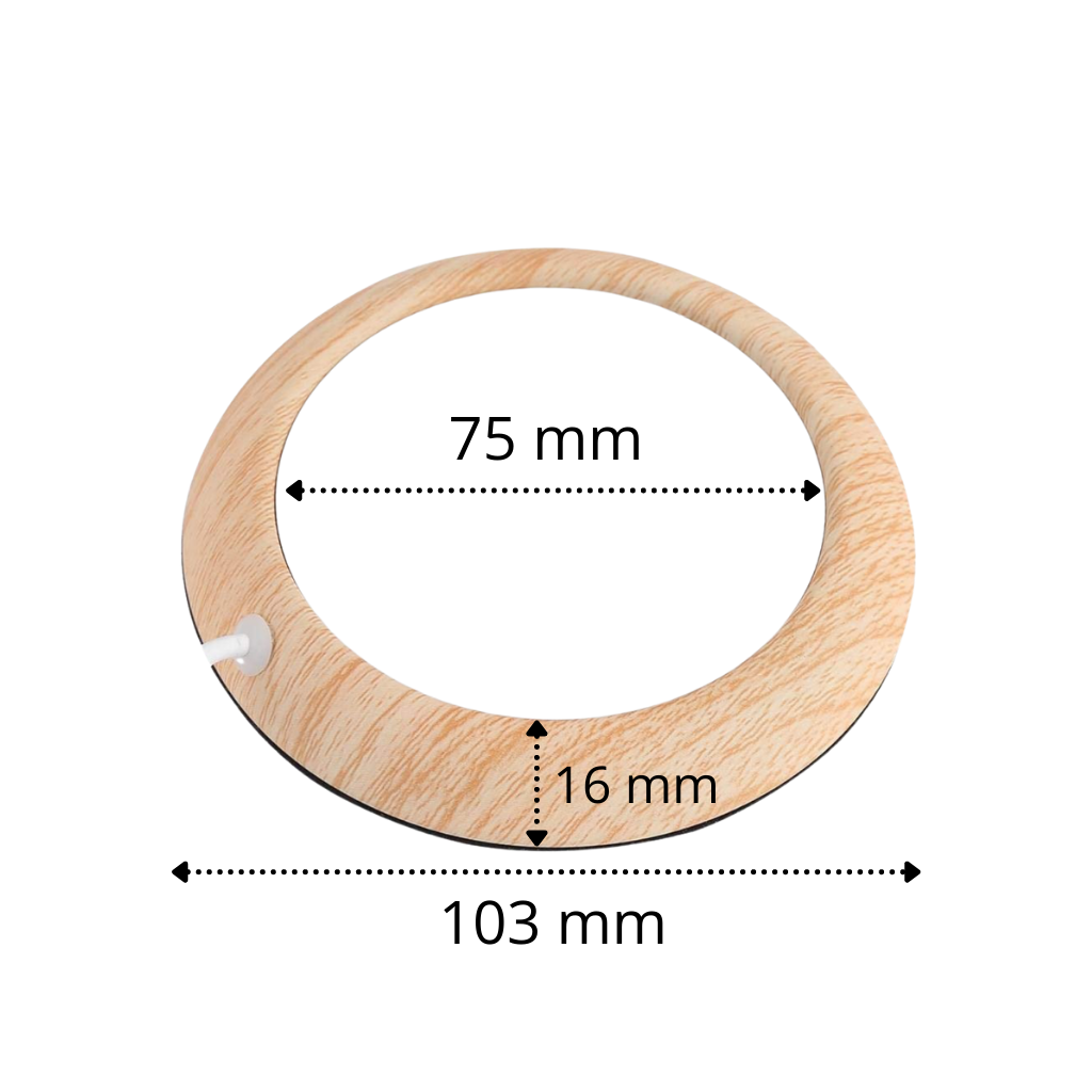 Chauffe-tasse USB électrique en bois