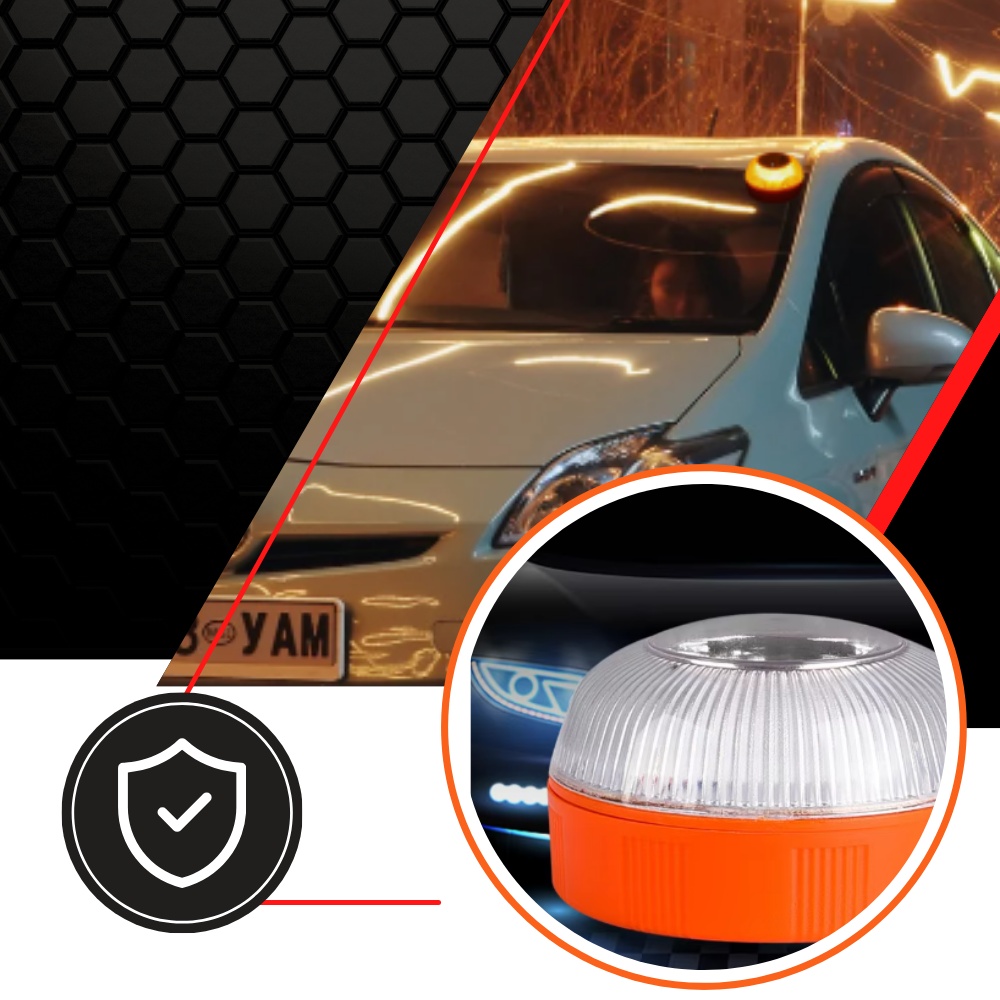 Lampe de secours stroboscopique à LED accréditée pour voiture