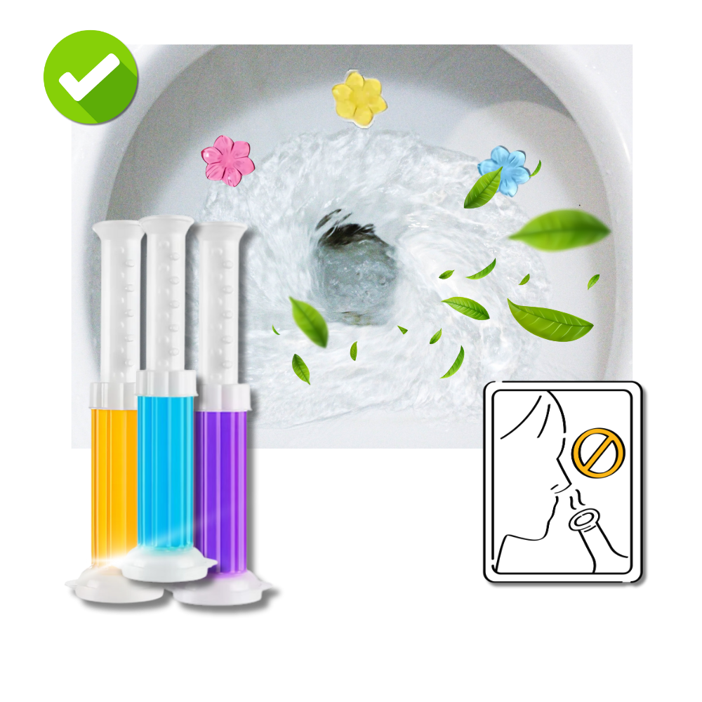 Le gel de protection active pour toilette