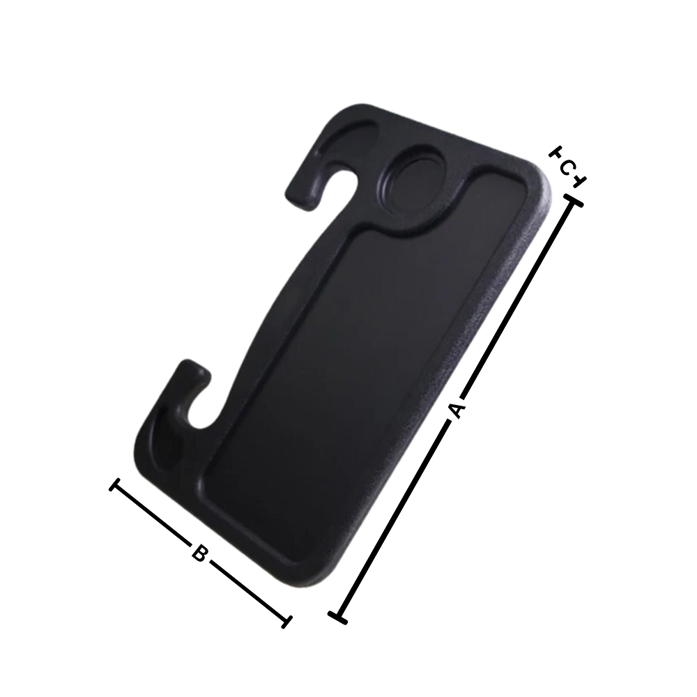 Table d'appoint de volant de voiture