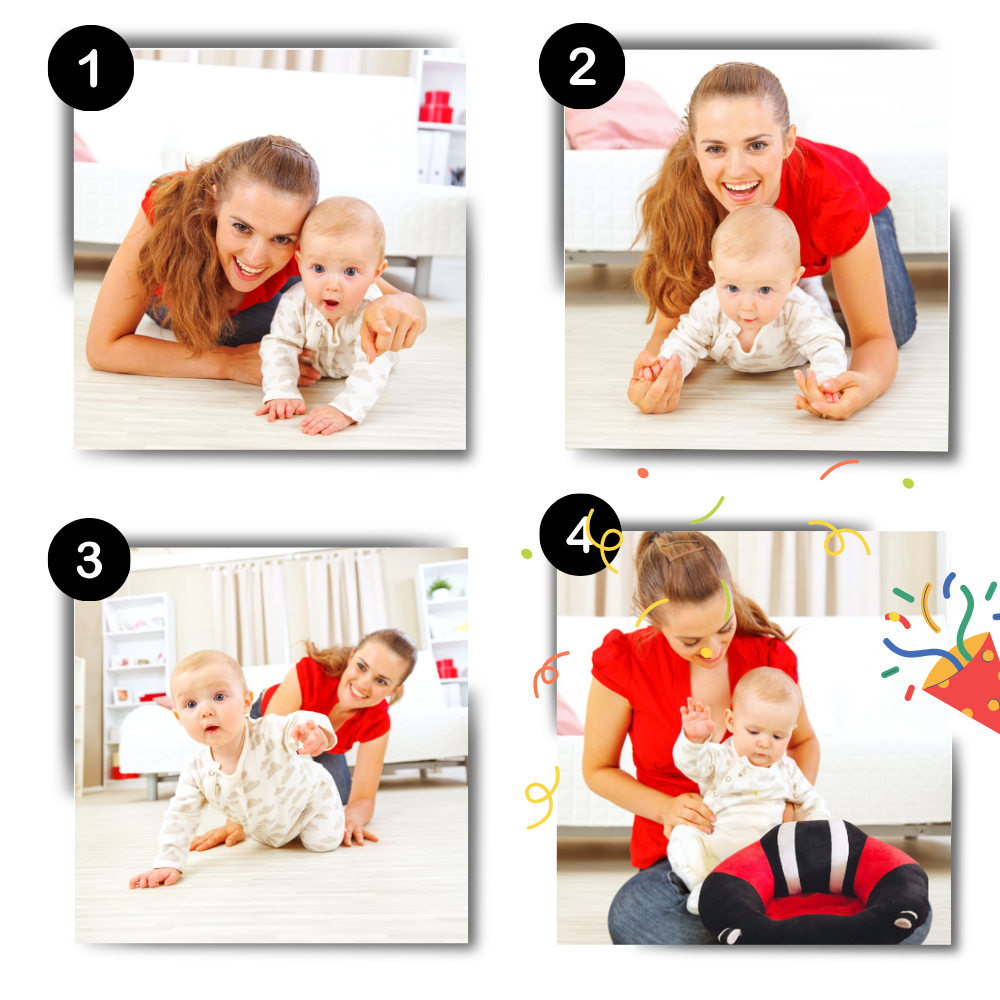 Coussin hygiénique réglable pour bébé