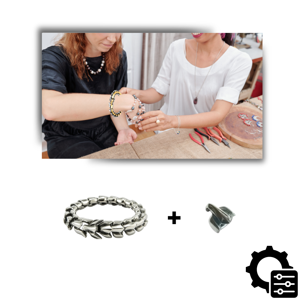 Bracelet réglable en forme de dragon de Midgard