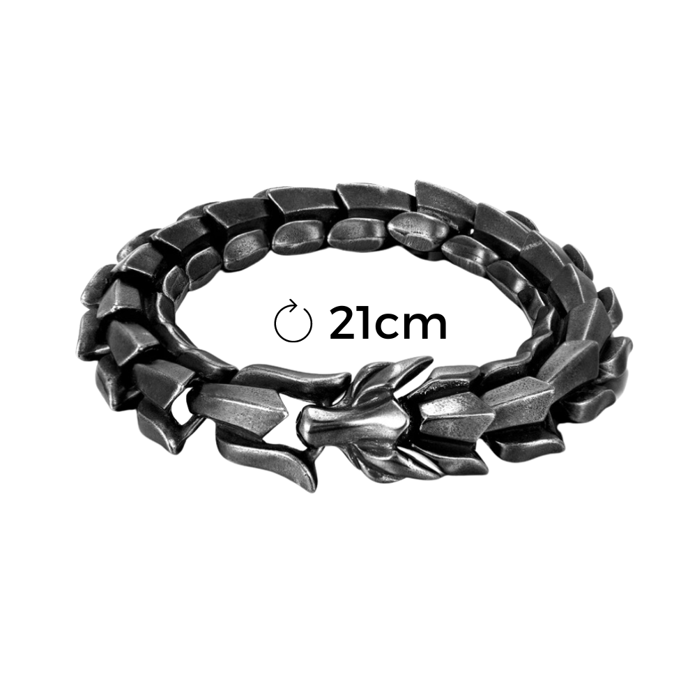 Bracelet réglable en forme de dragon de Midgard