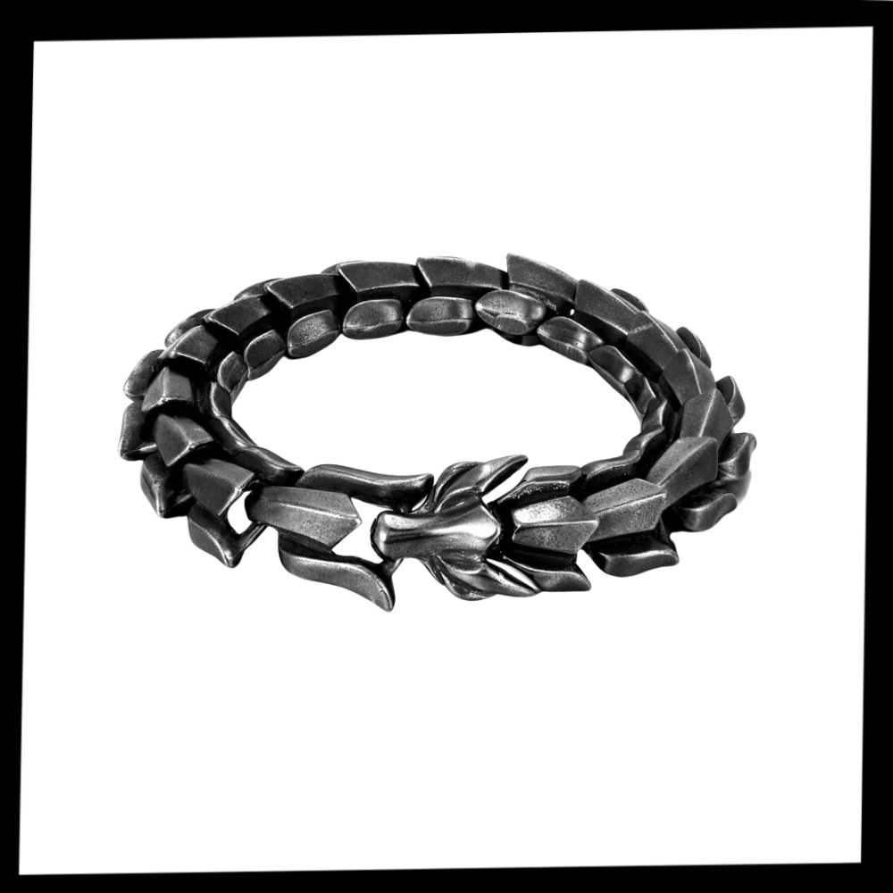 Bracelet réglable en forme de dragon de Midgard