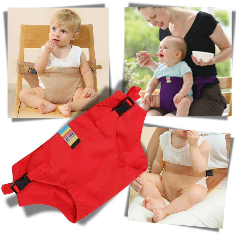 Harnais réglable pour chaise haute