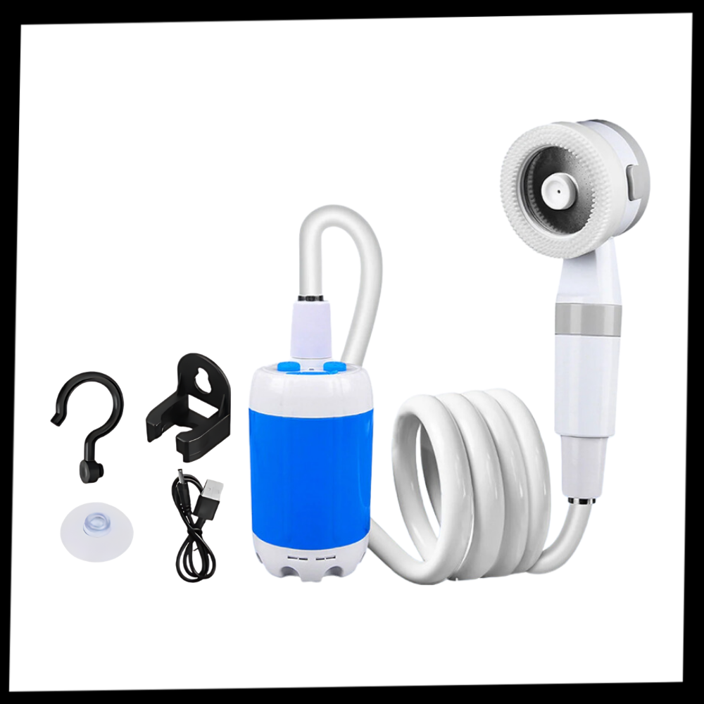 Douche d'extérieur portable et réglable