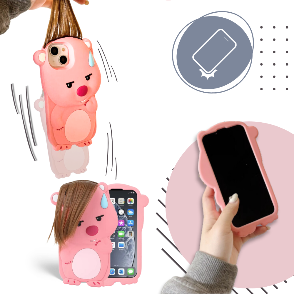 Adorable étui rose pour Iphone