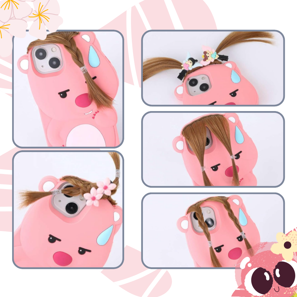 Adorable étui rose pour Iphone