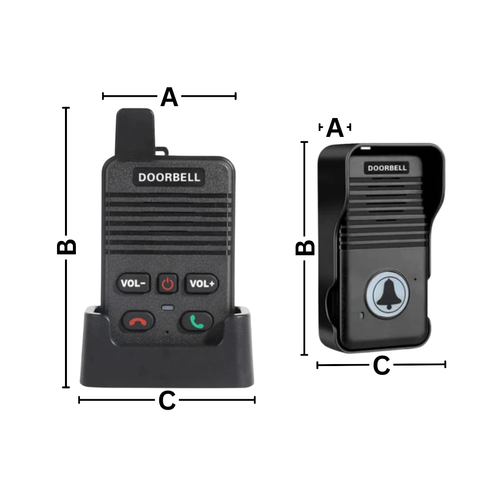 Sonnerie et interphone à communication avancée