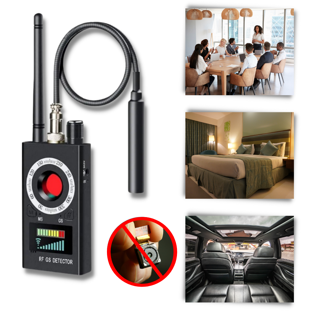 Détecteur de mouchards à fréquence avancée