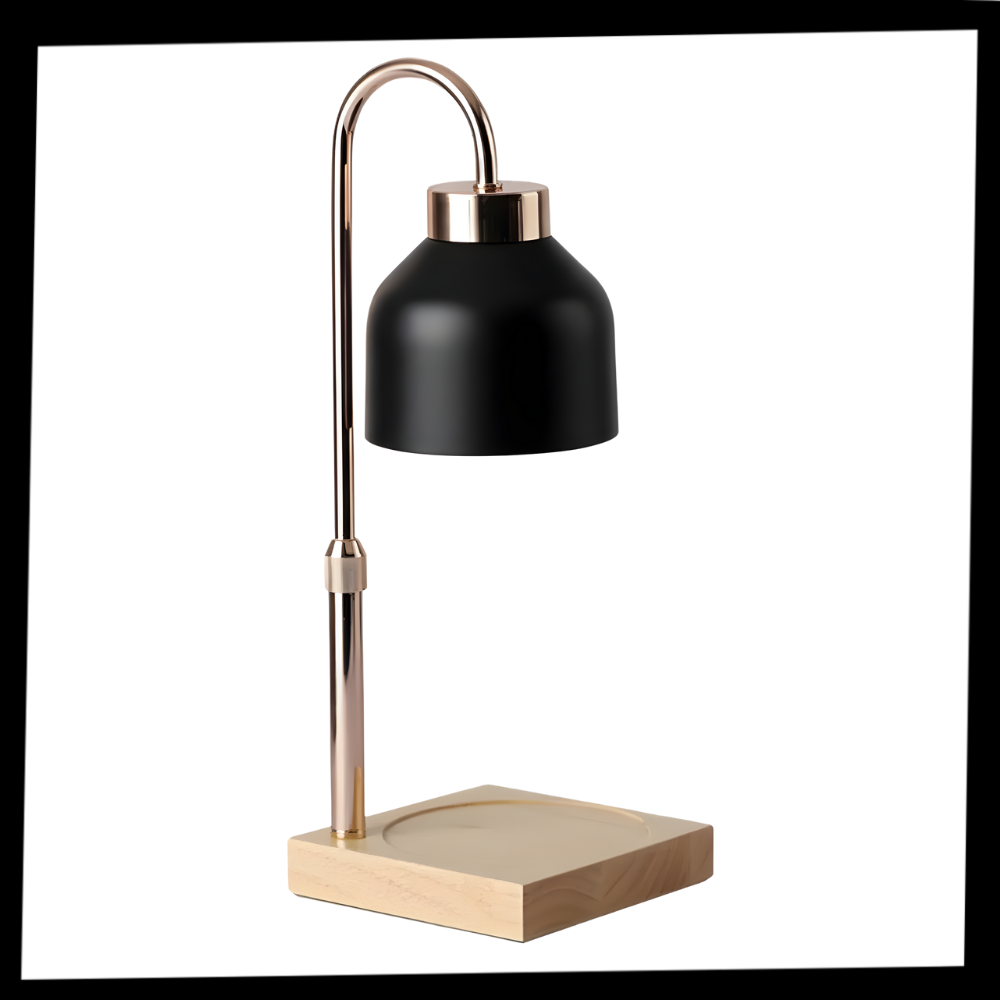 Lampe chauffe-bougie design