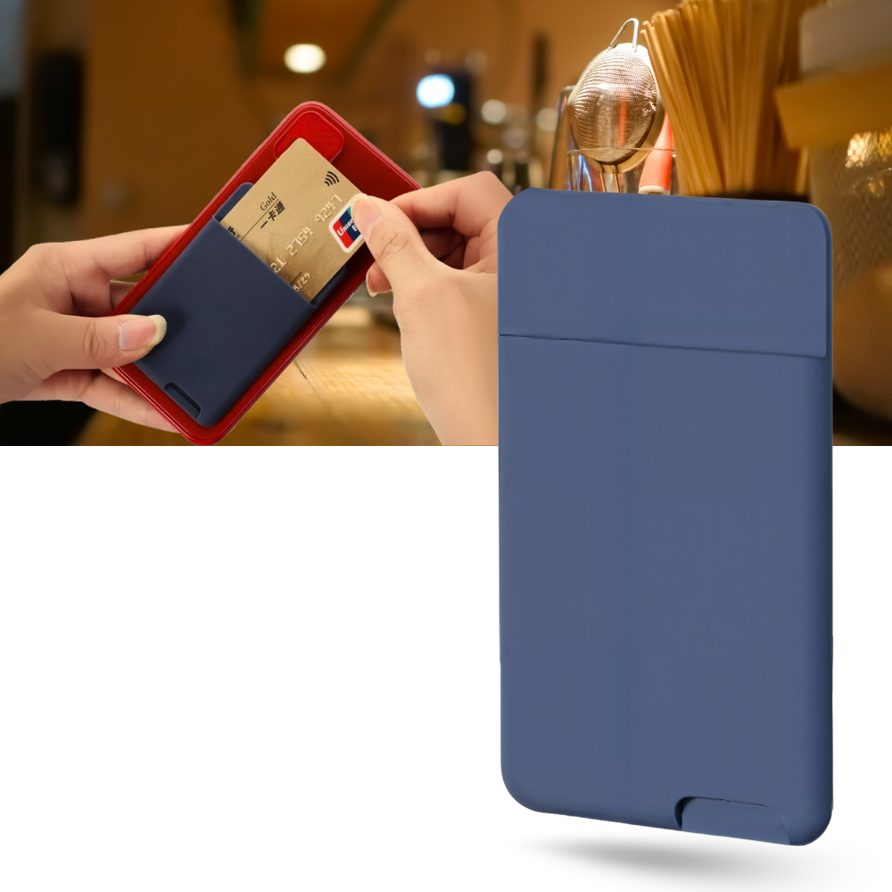 Porte-cartes adhésif pour téléphone