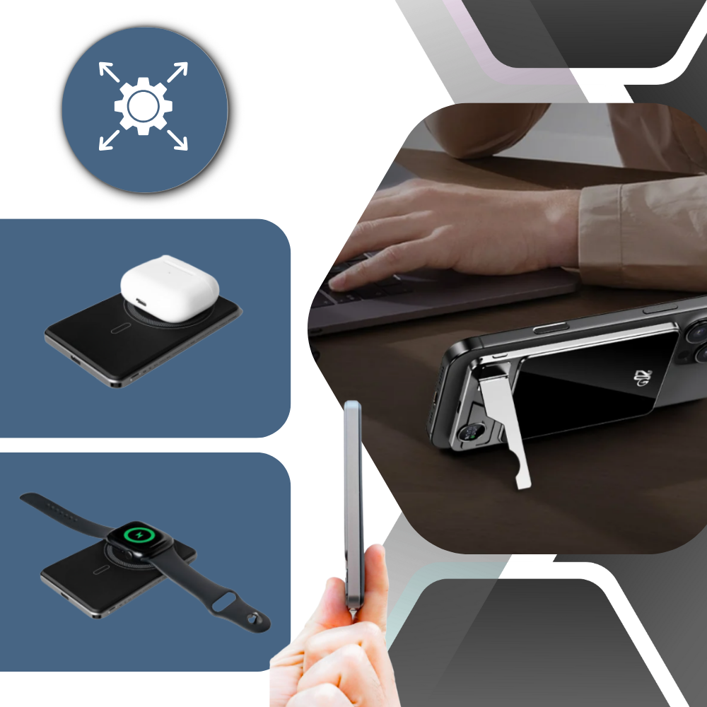 Batterie externe magnétique fine Apple