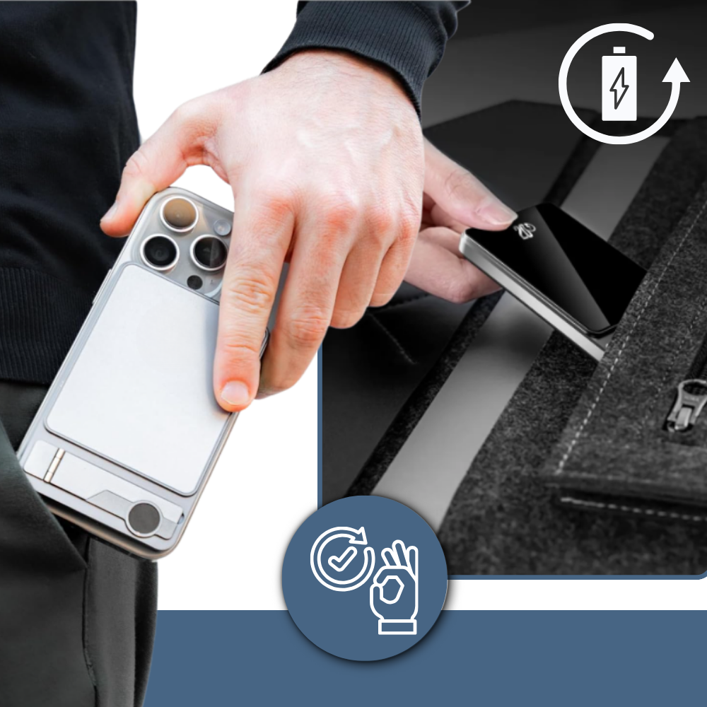 Batterie externe magnétique fine Apple