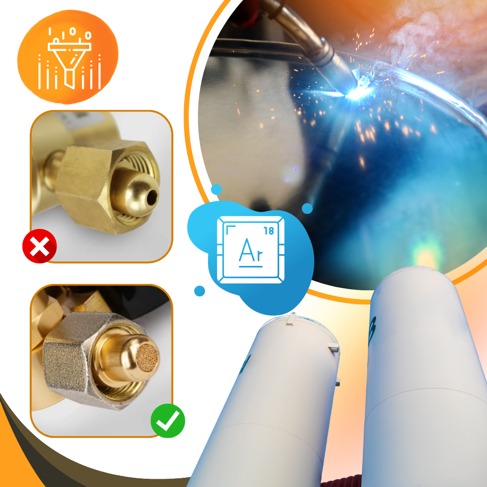 Régulateur de gas Argon