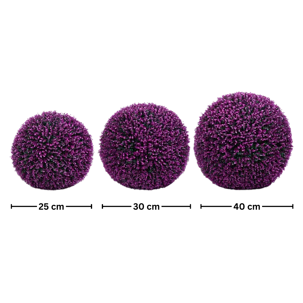 Boules de gazon topiaire artificiel