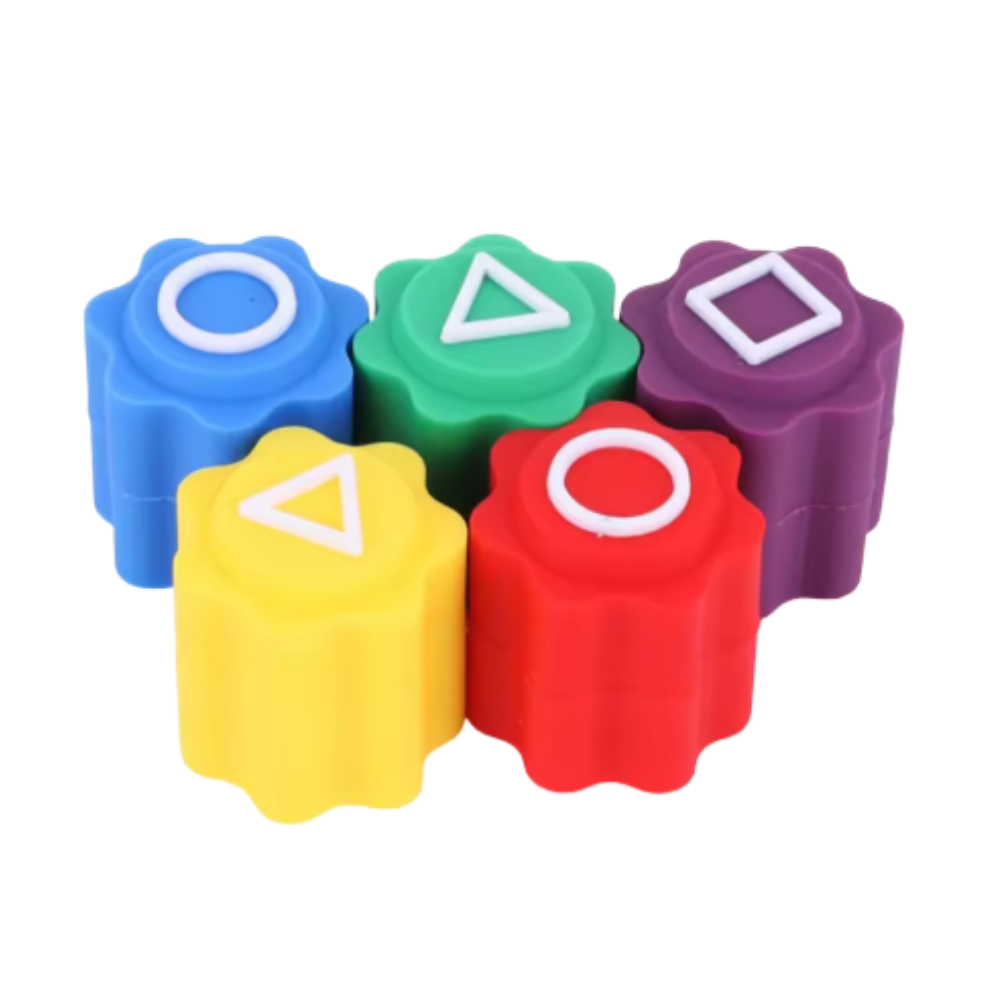 Jeu traditionnel d'attrape-pierres Gonggi