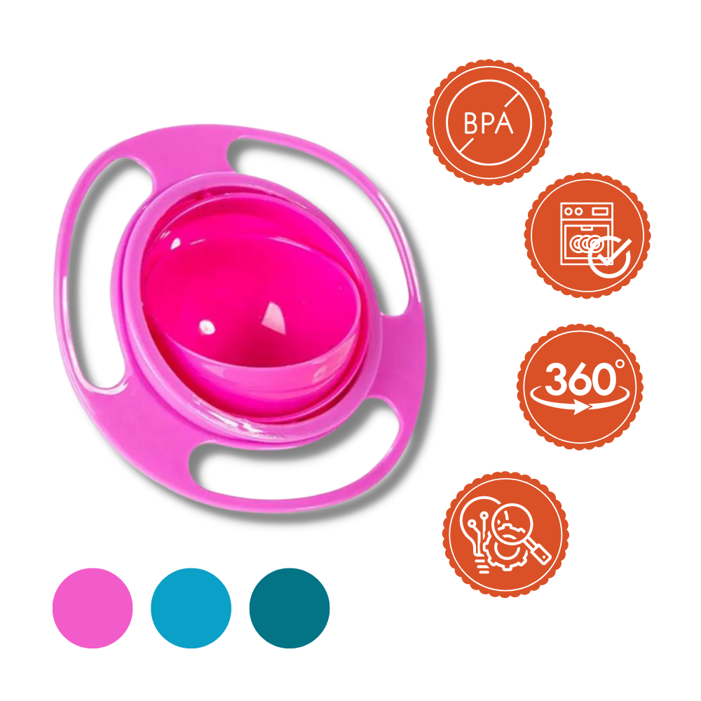 Bol gyroscopique universel pour bébé