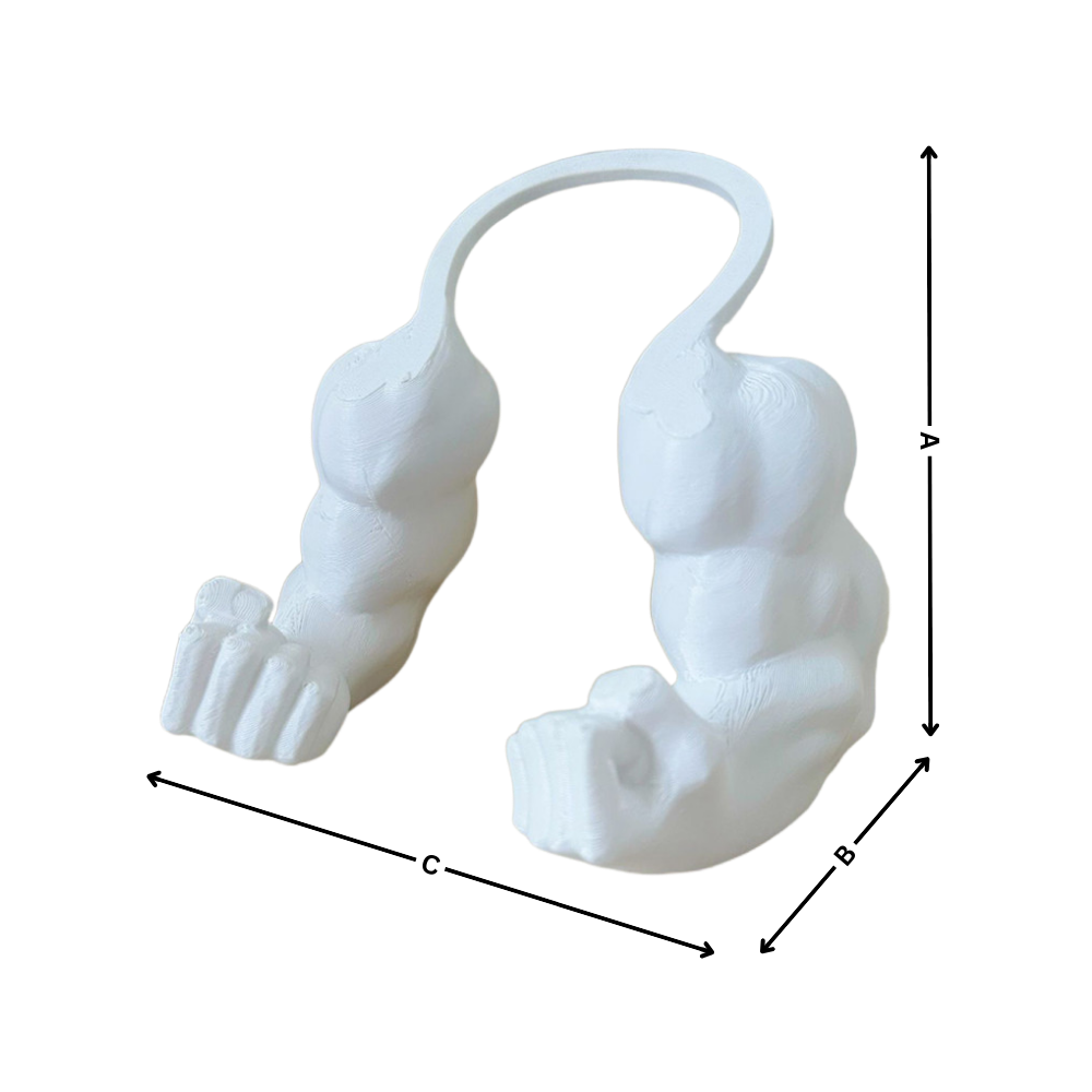 Costume pour chat bras de bodybuilder