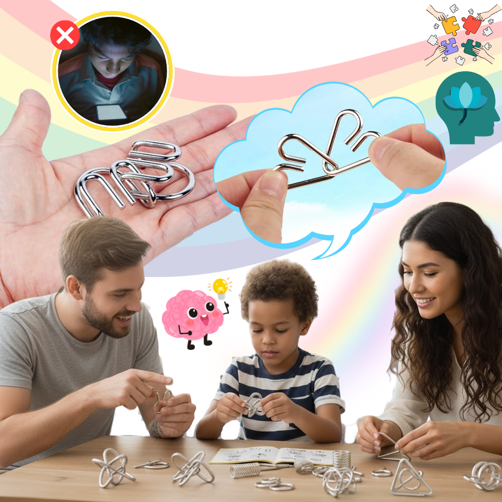 Puzzle Casse-tête en métal