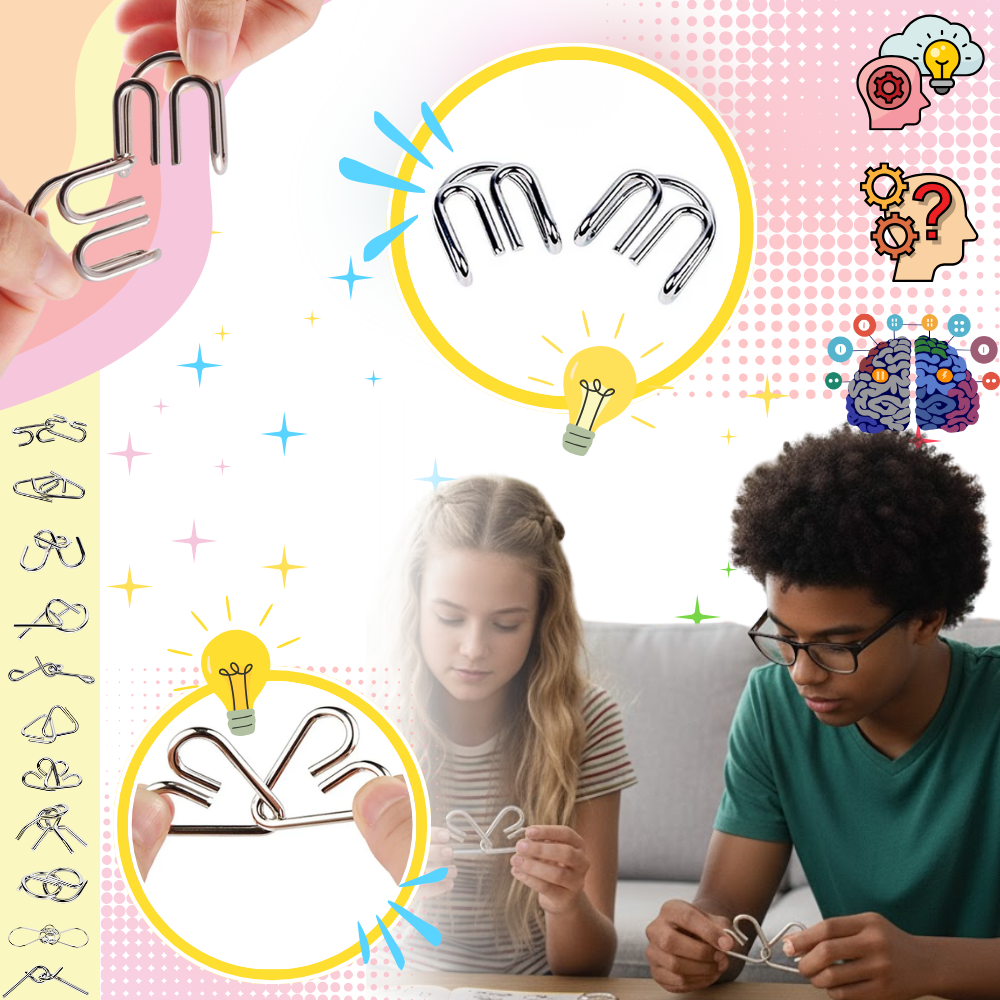 Puzzle Casse-tête en métal