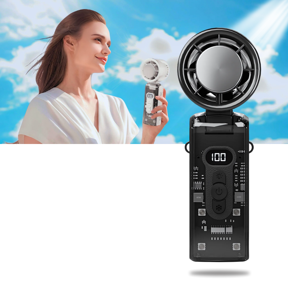 Mini ventilateur Turbo portatif