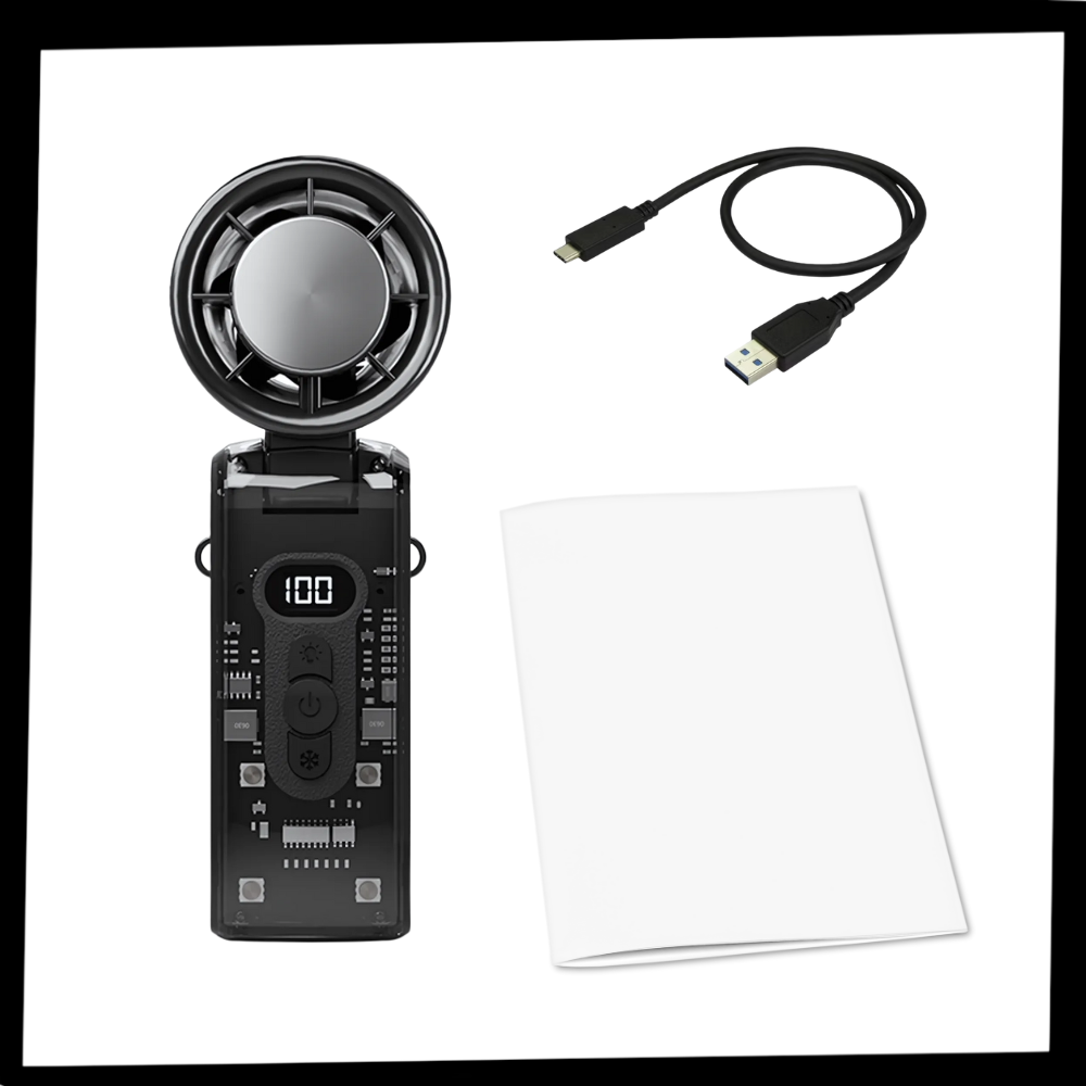 Mini ventilateur Turbo portatif