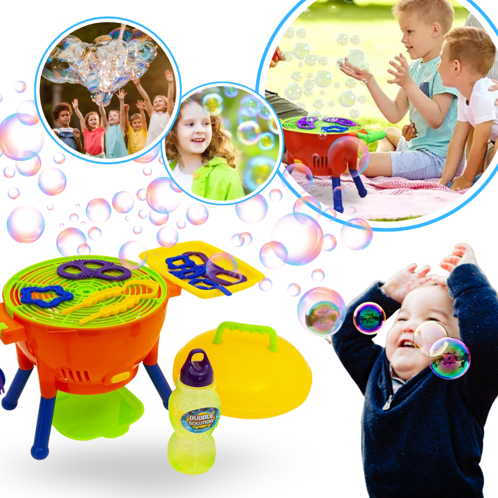 Jouet barbecue à bulles