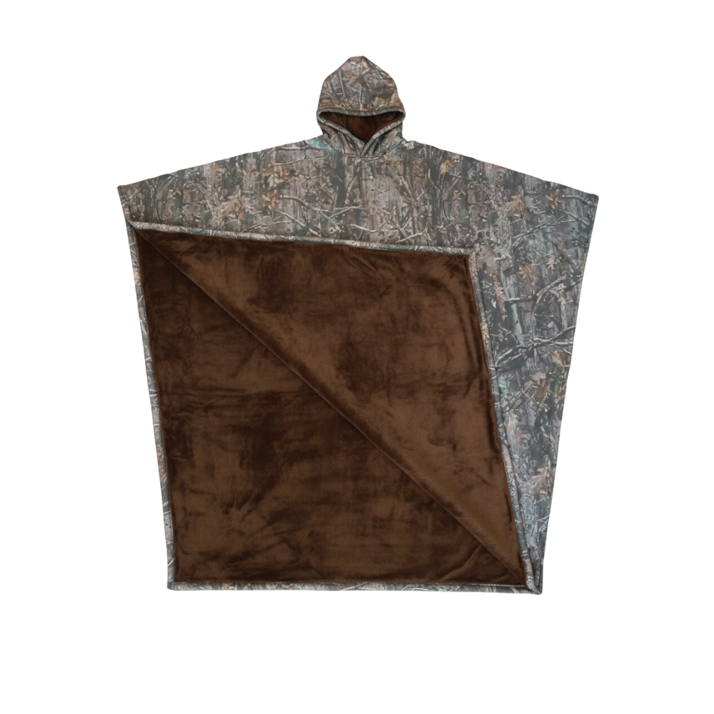 Cape couverture lestée à capuche