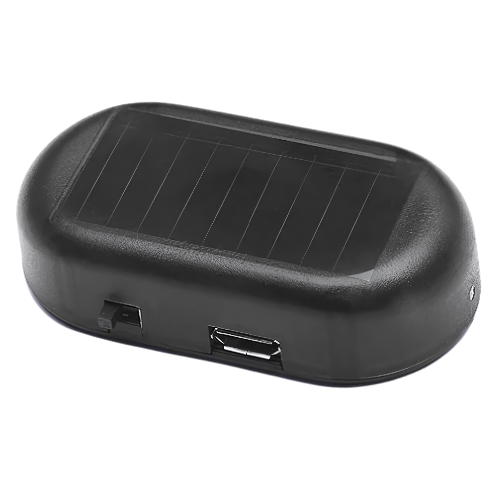 Lampe d'alarme solaire pour voiture