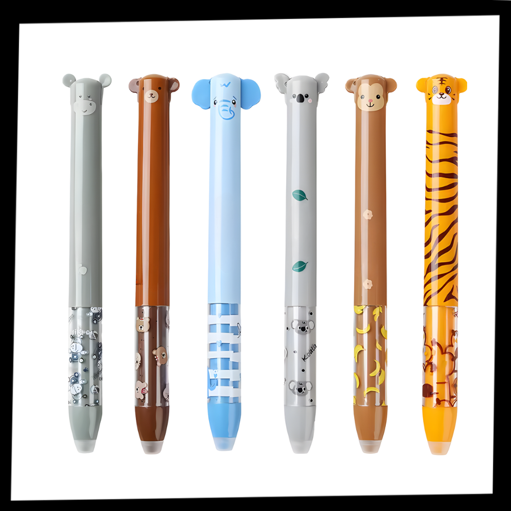 Stylos gel effaçable avec encre thermosensible