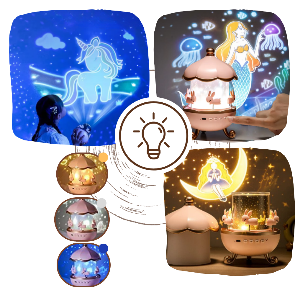 Projecteur charmant de lumière étoilée