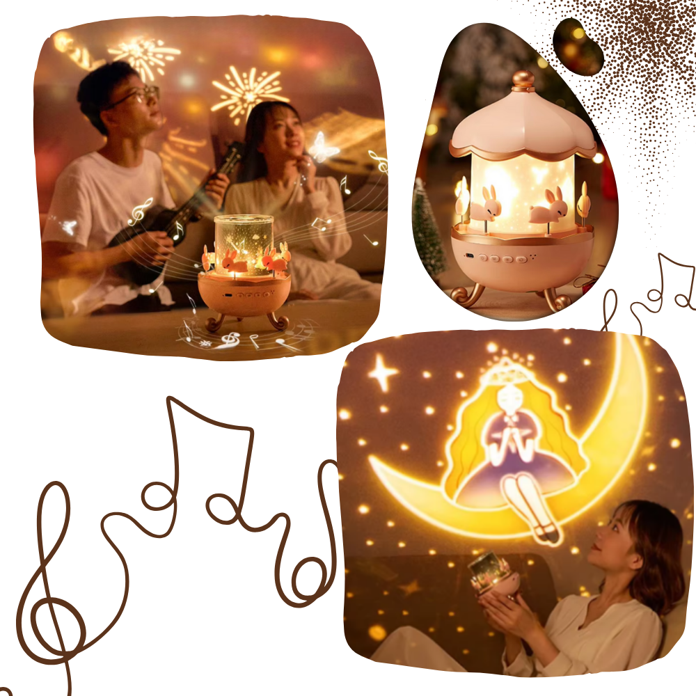 Projecteur charmant de lumière étoilée