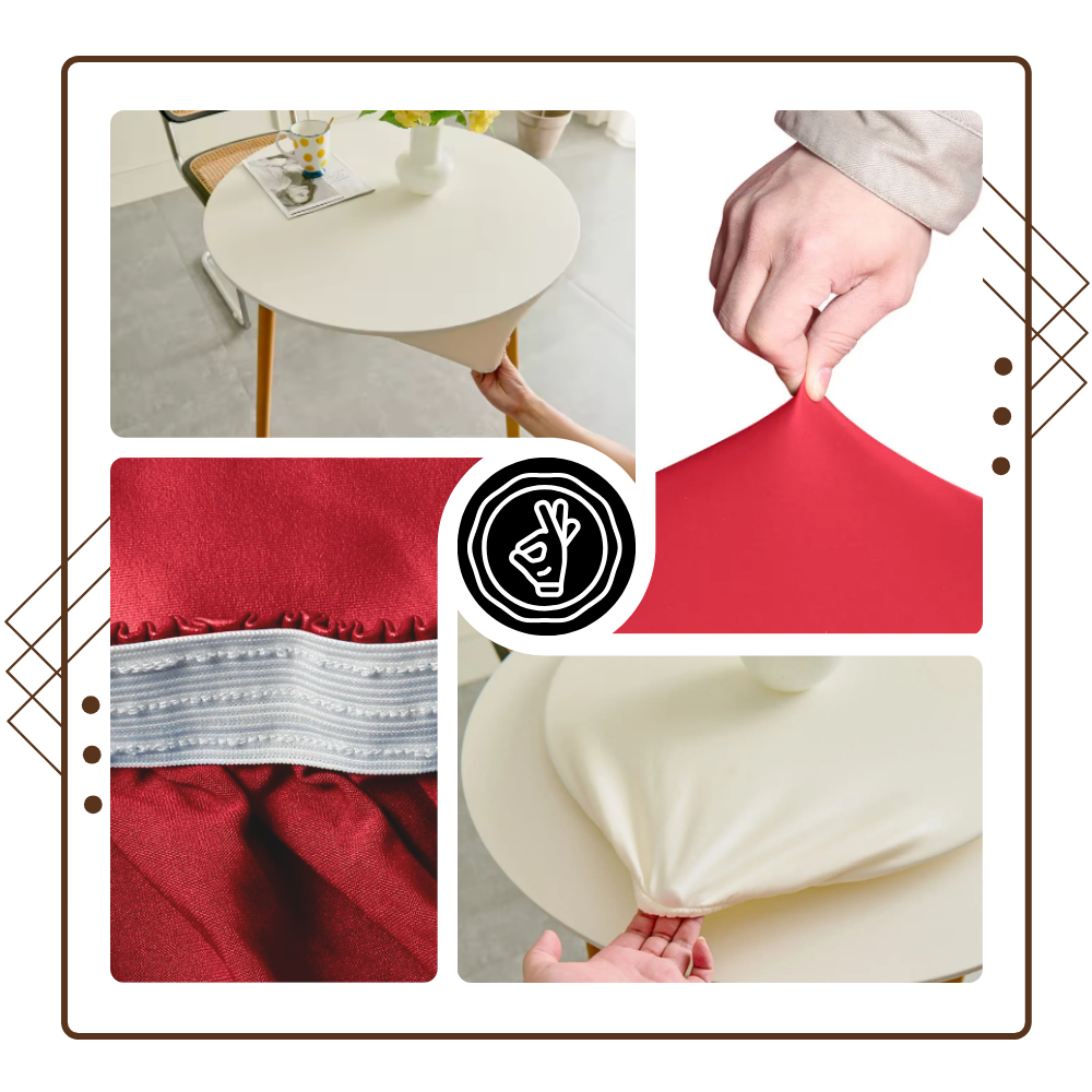 Nappe de table ronde