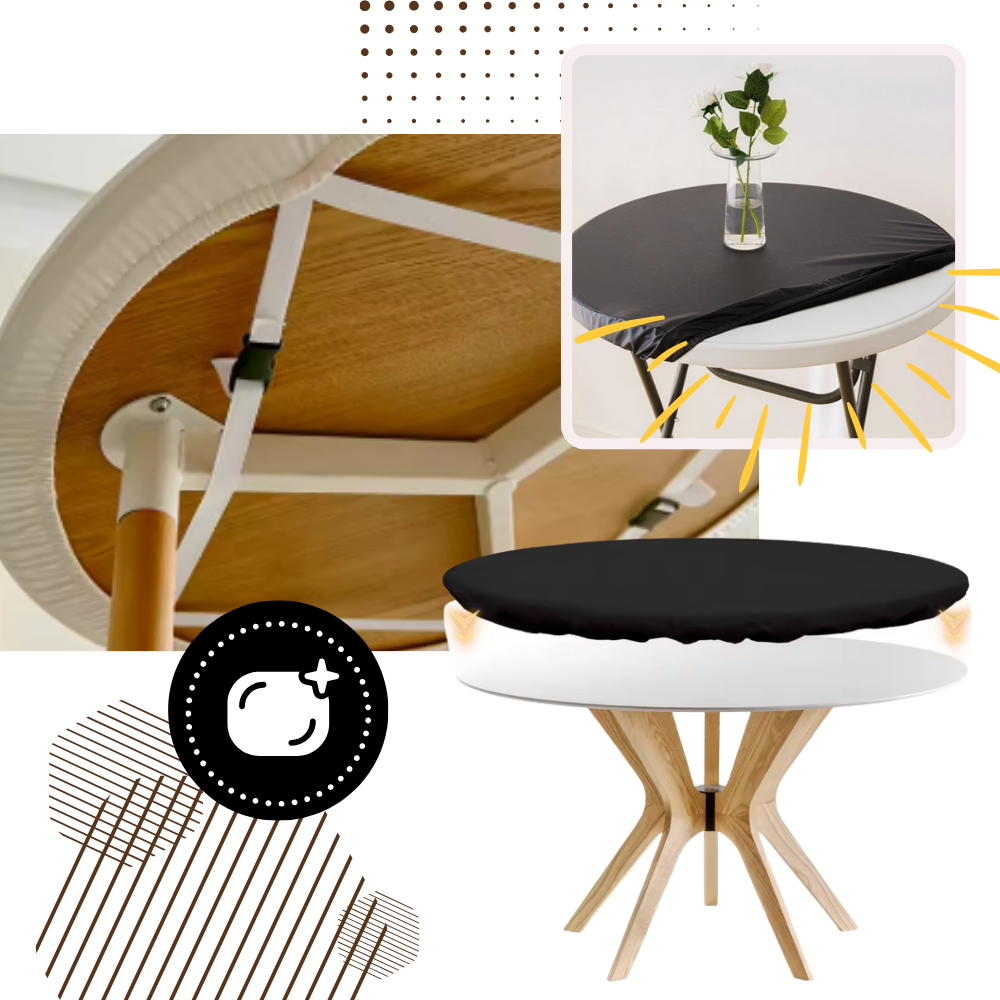 Nappe de table ronde