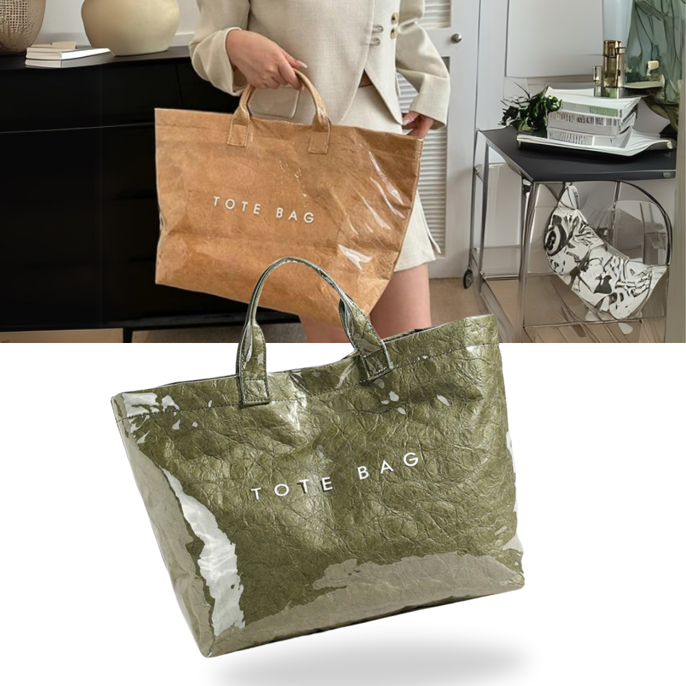 Grand sac fourre-tout imperméable classique