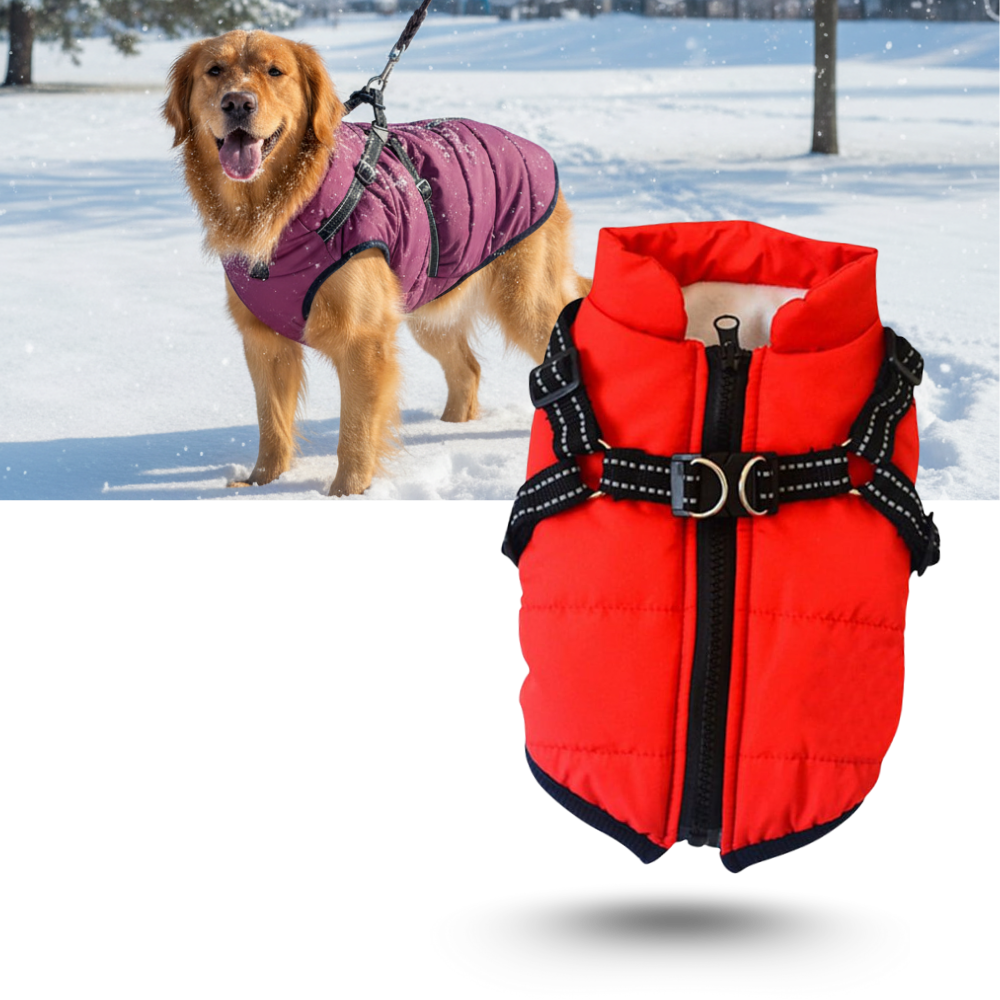 Veste d'hiver confortable pour chien