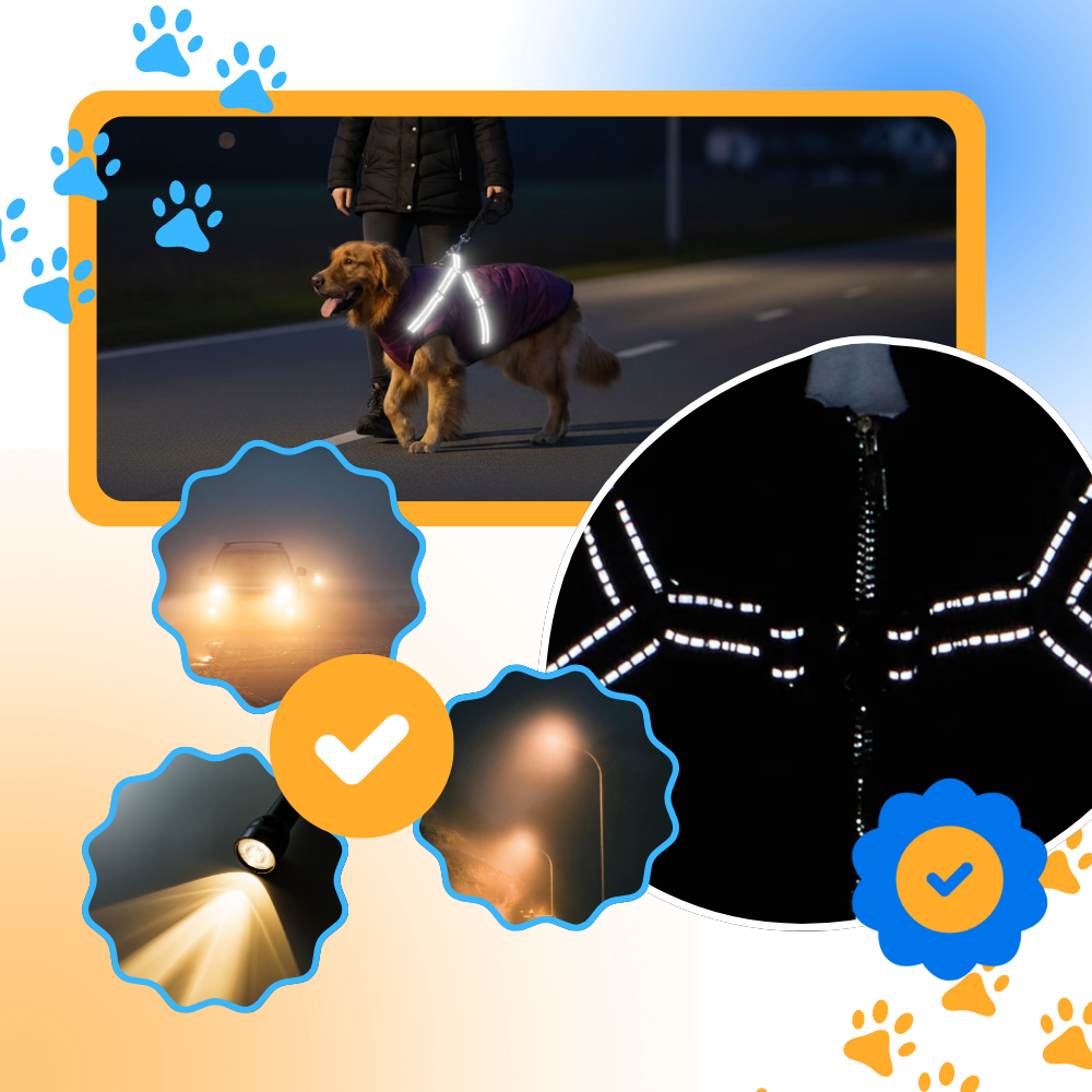 Veste d'hiver confortable pour chien